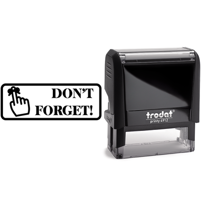 Don't Forget Stamp - alternate view