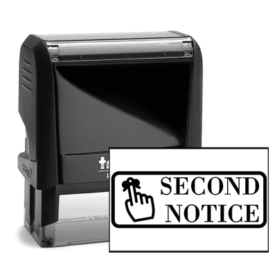 Second Notice Stamp