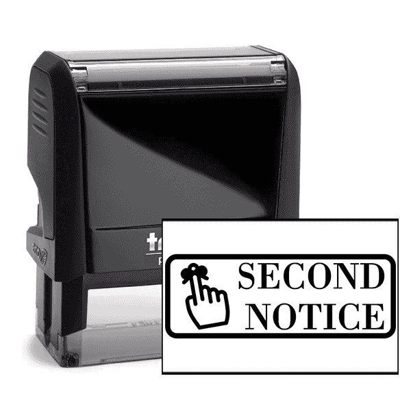 Second Notice Stamp
