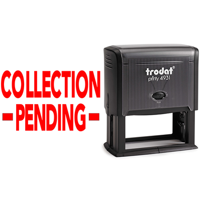 Collection Pending Stamp - alternate view