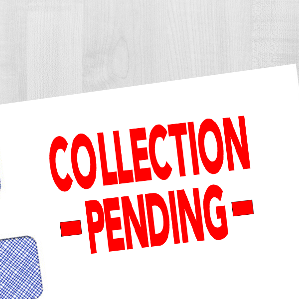 Collection Pending Stamp Imprint Example