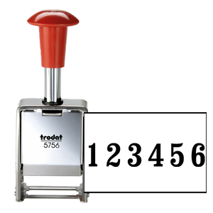 6 Digit Automatic Number Stamp Metal