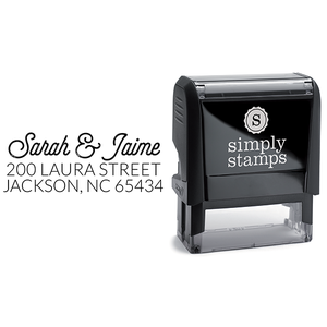 Jaime Address Stamp Body and Design