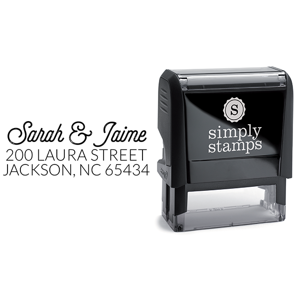 Jaime Address Stamp Body and Design