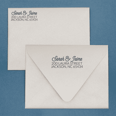 Jaime Address Stamp - alternate view
