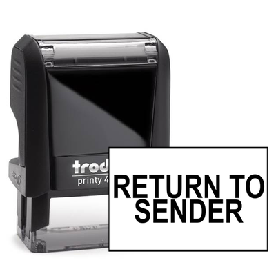 Return to Sender Stamp
