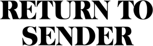 Return to Sender Block Stamp
