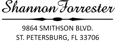 Forrester 3 Line Address Stamper