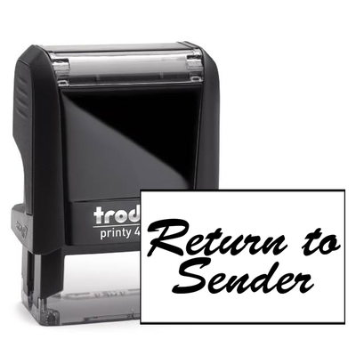 Script Return to Sender Stamp