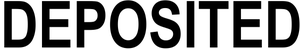 Deposited Stamp