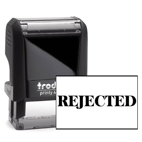 Rejected Banker Stamp