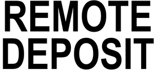Remote Deposit Stamp
