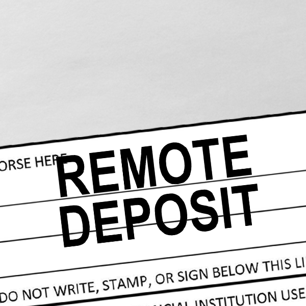 Remote Deposit Stamp Imprint Example