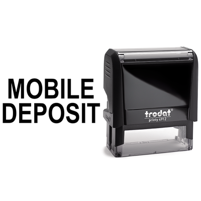 Mobile Deposit Stamp - alternate view