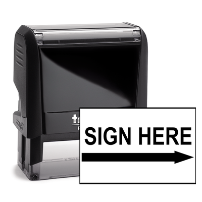 Sign Here Stamp