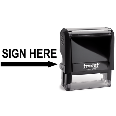 Sign Here Stamp - alternate view