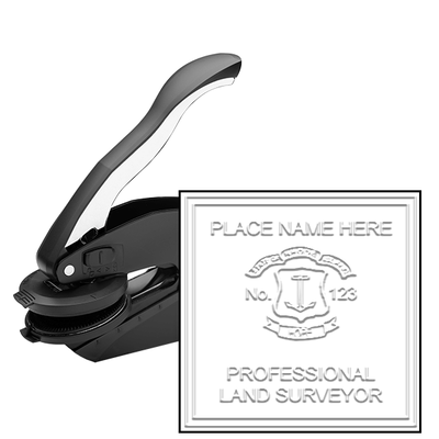 Rhode Island Land Surveyor Stamp