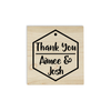 Honeycomb Thank You Stamp Body and Design