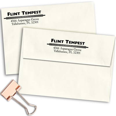 Tempest Address Stamp - alternate view