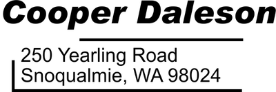 Daleson Address Stamp