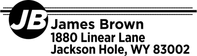 Linear Address Stamp
