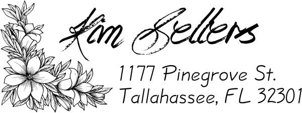 Sellers Return Address Stamp