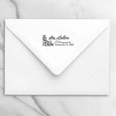 Sellers Return Address Stamp - alternate view