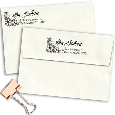 Sellers Return Address Stamp - alternate view