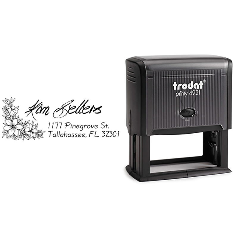Sellers Return Address Stamp Body and Design