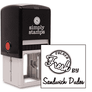 Packed Fresh Food Packaging Stamp