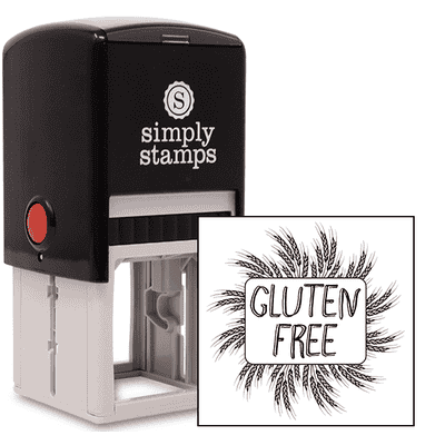 Gluten Free Food Packaging Stamp