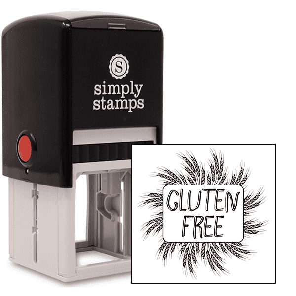 Gluten Free Food Packaging Stamp 