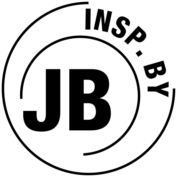 Double Circle Initials Inspection Stamp