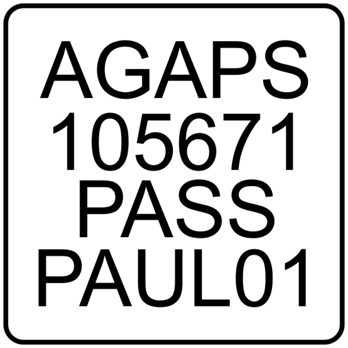 4 Line Custom Text Inspection Stamp