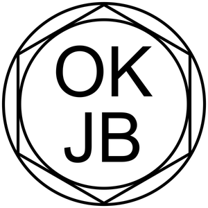 OK Initial Fancy Inspection Stamp
