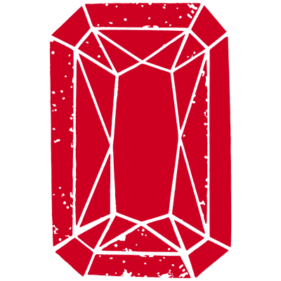 Ruby Jewel Stamp