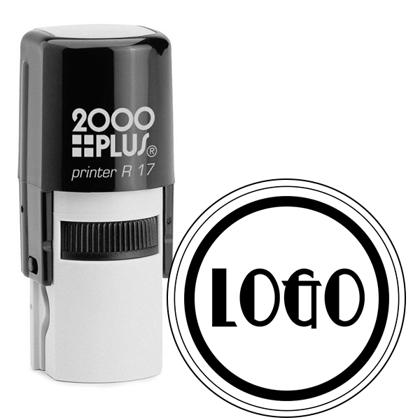 Mini Round Logo Stamp