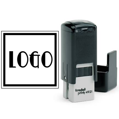 Mini Square Logo Stamp - alternate view