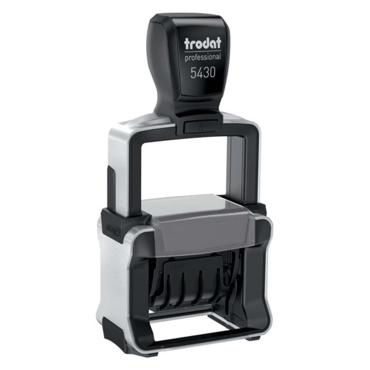 Trodat Professional 5430 Self Inking Dater with Text