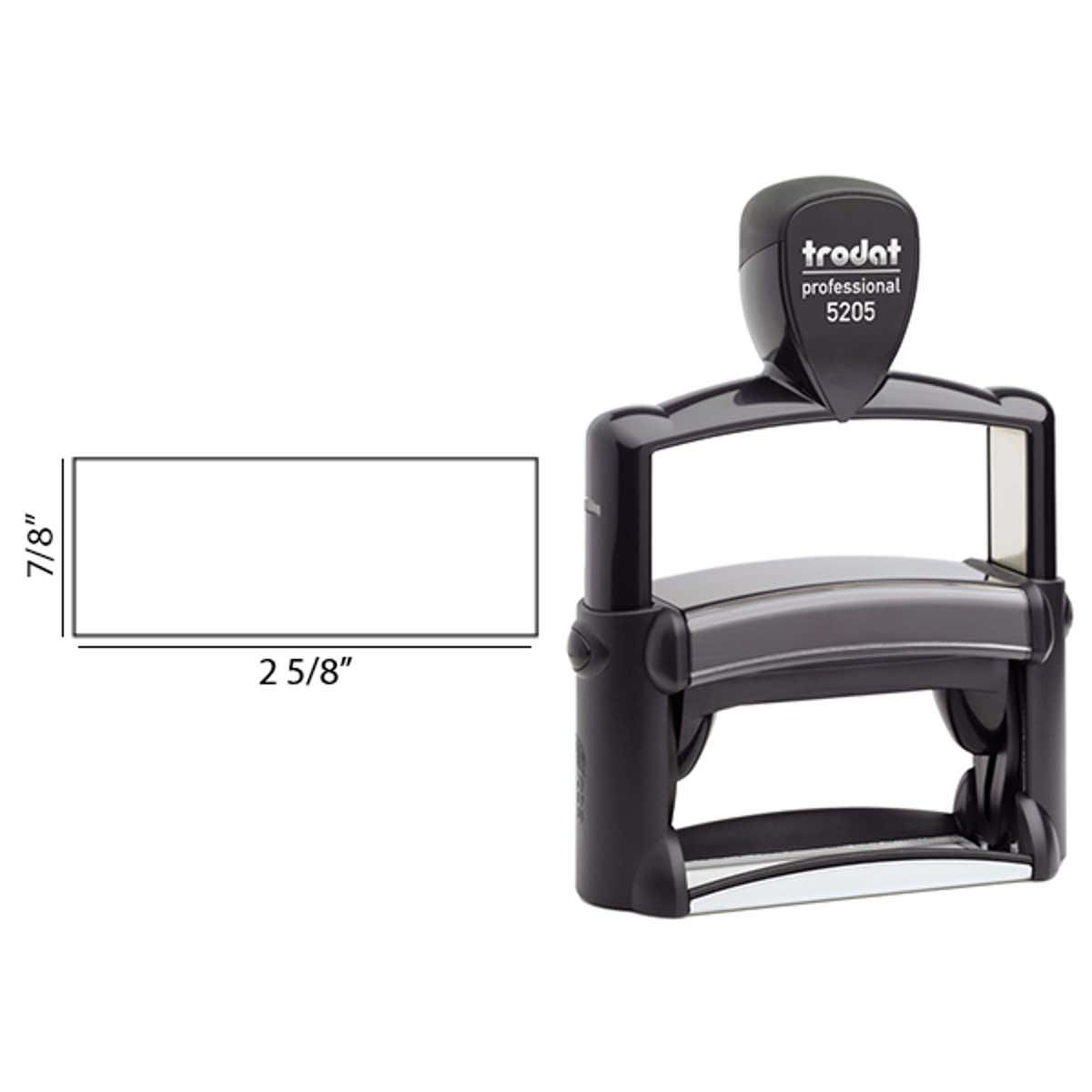 Trodat Professional 5205 impression area