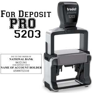 For Deposit Trodat Professional 5203