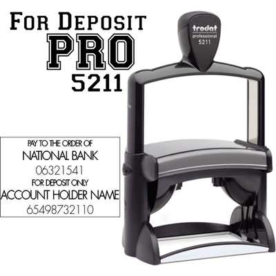 Trodat Professional 5211 Self Inking Text Stamp Model Body
