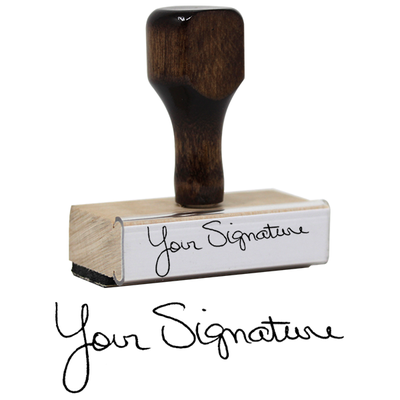 Traditional Signature Stamp