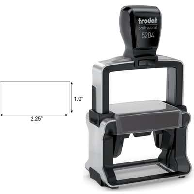Trodat Professional 5204 Custom Text Stamp with up to 6 Lines - alternate view