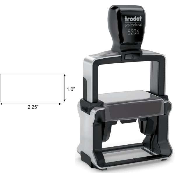 Trodat Professional 5204 Custom Text Stamp with up to 6 Lines