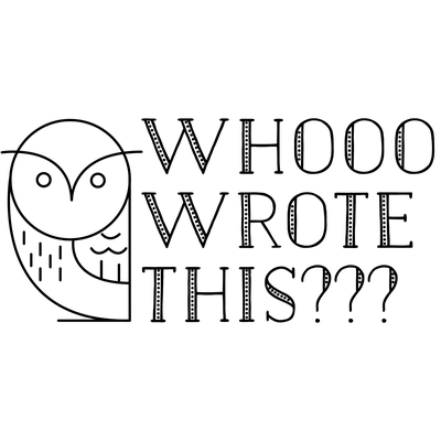 Who Wrote This Owl Teacher Stamp