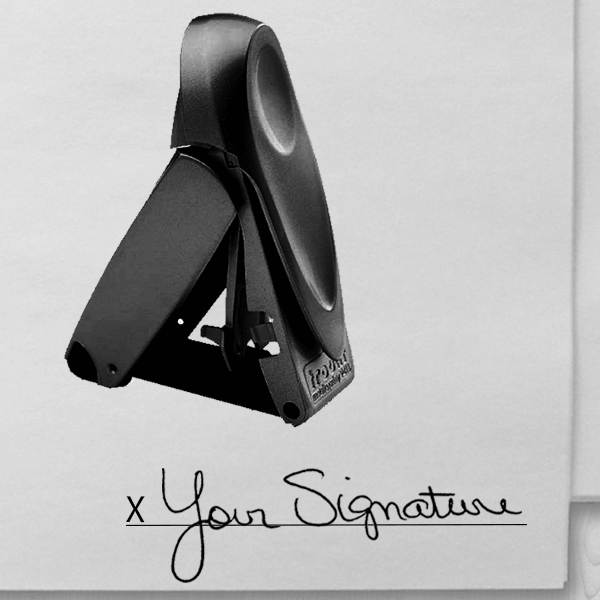 Pocket Signature Rubber Stamp Simply Stamps