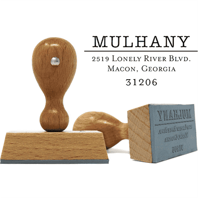 Mulhany Return Address Stamp