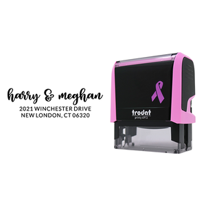 Winchester Pink Address Stamp