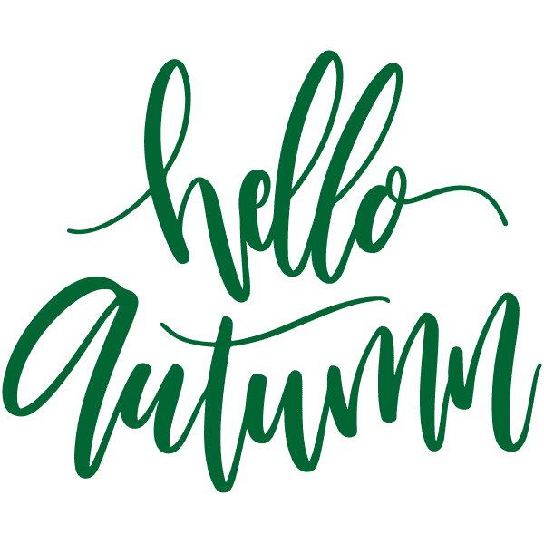 Hello Autumn Craft Stamp